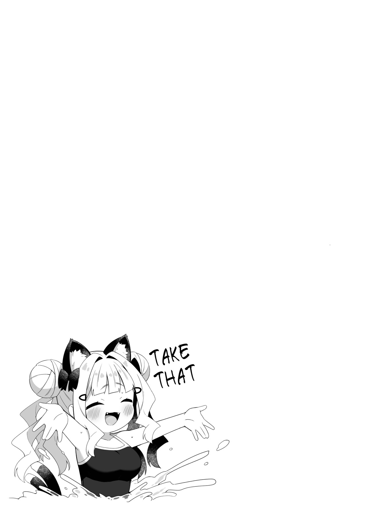 Hentai Manga Comic-A book about a tiny, big-boobed cat girl and her swimsuit-Read-24